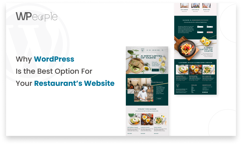 WordPress For Restaurants Website